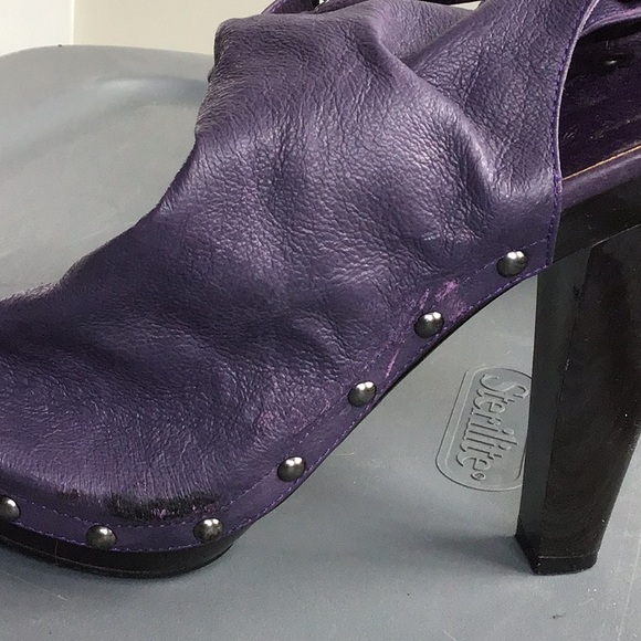 Purple Gwyneth heels. Size 8. Good condition. - Picture 6 of 7